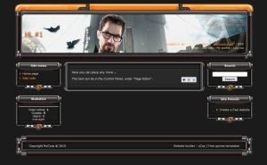 HL (Half-Life) - шаблон для uCoz